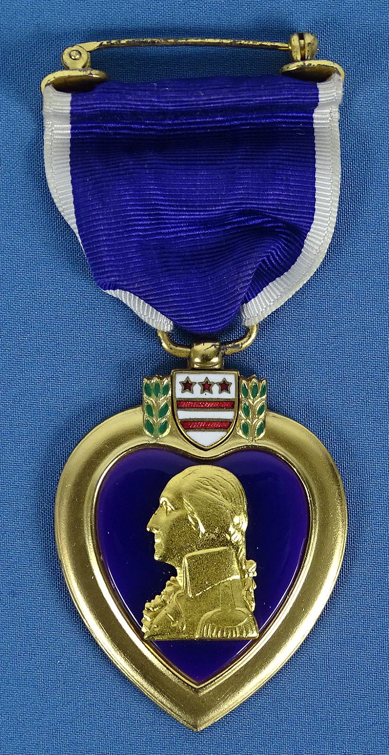 Named Posthumous WWII U.S.S. Arizona Pearl Harbor Purple Heart
