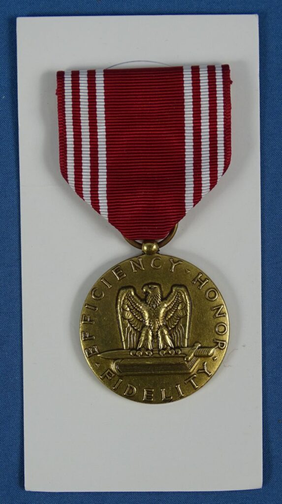 1991 10th Mountain Division TOW Gunner Cased Army Commendation Medal ...