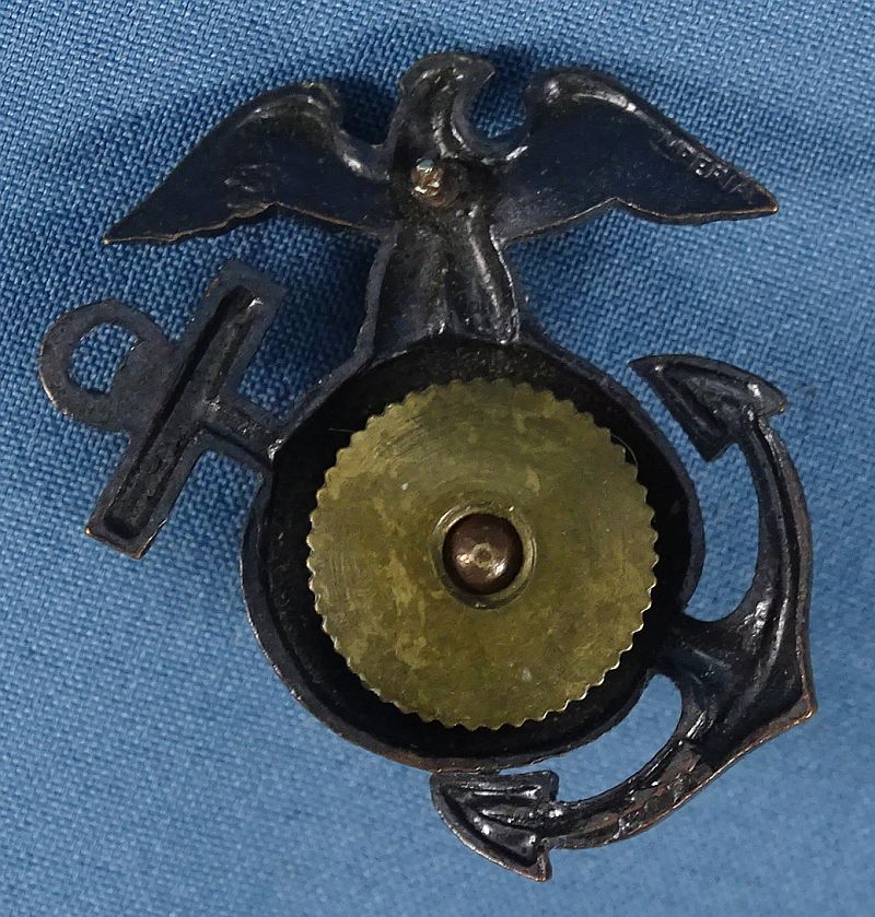 Marine Corps EM/NCO Eagle, Globe and Anchor Officer’s Collar Insignia ...
