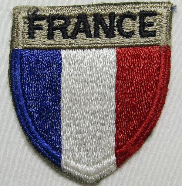 WWII France War Aide Variation Patch