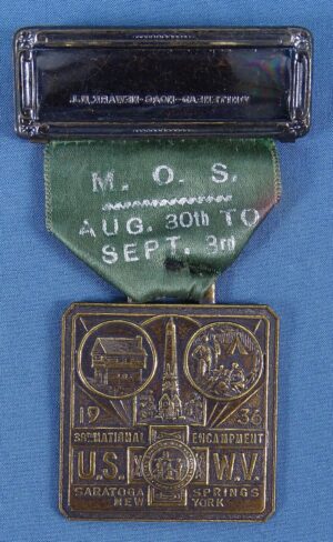 1936 Military Order of the Serpent National Encampment Badge