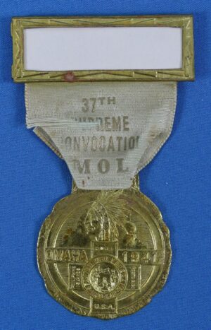 1941 Military Order of the Lizard Supreme Convocation Badge