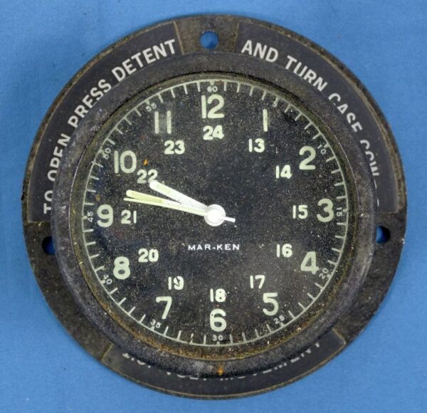 WWII Aircraft Clock by Mar-Ken