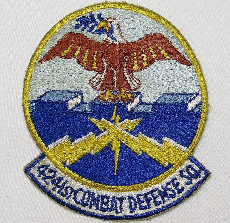 USAF 4241st Combat Defense Squadron Patch – Griffin Militaria