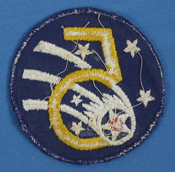 Australian Made 5th Air Force Patch on Twill - Image 2