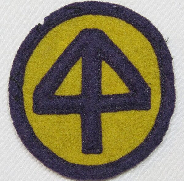 Pre WWII 44th Infantry Division Patch on Wool