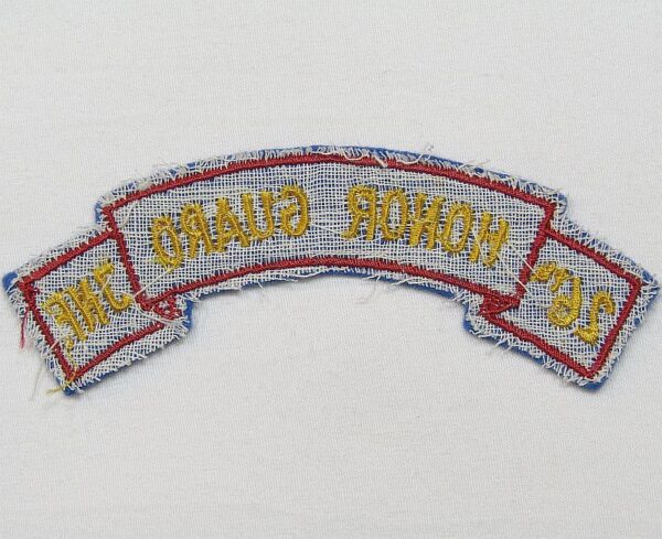 26th Infantry Honor Guard Scroll on Wool - Image 2