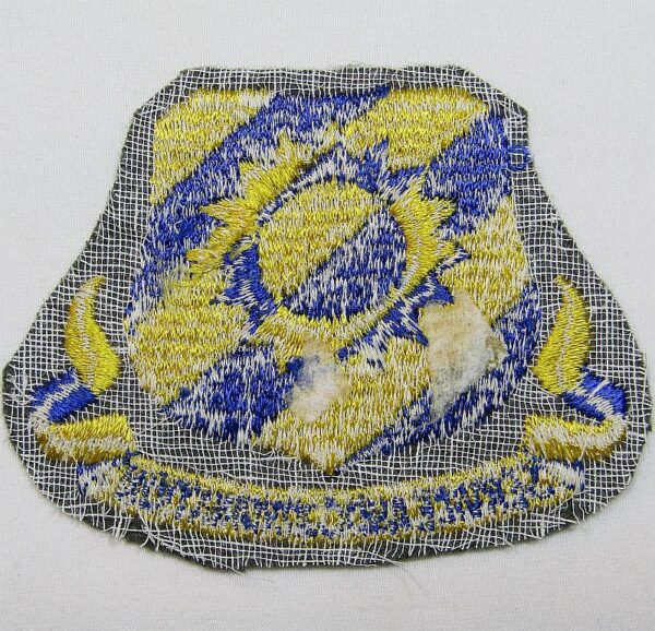 WWII USAAF 60th Service Group Pocket Patch on Wool - Image 2