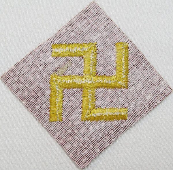 Pre WWII 45th Infantry Division Patch on Felt - Image 2