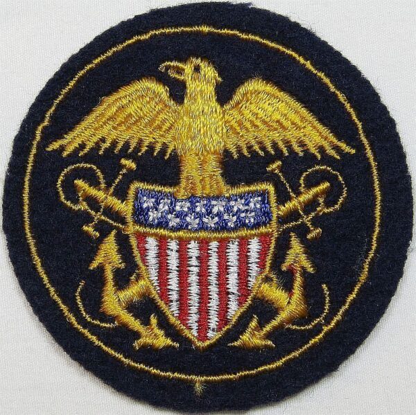 WWII Ex-Navy Patch on Felt