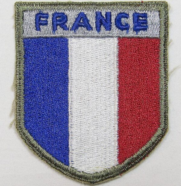 WWII France War Aid Patch