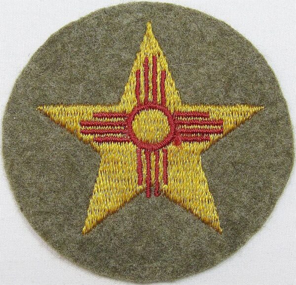 WWII 56th Cavalry Brigade Patch on Wool