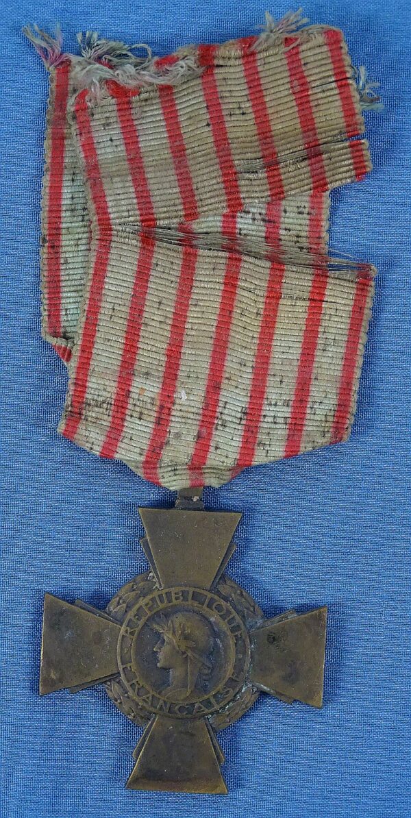 French WWI Combatant Cross