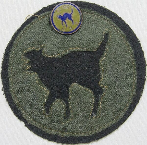 WWI 81st Division HQ & MG Patch