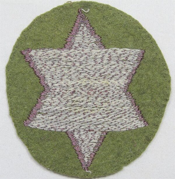 WWI 6th Infantry Division Patch - Image 2