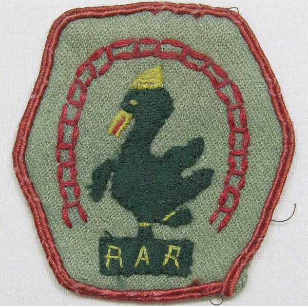 WWI Railway Artillery Reserve Patch