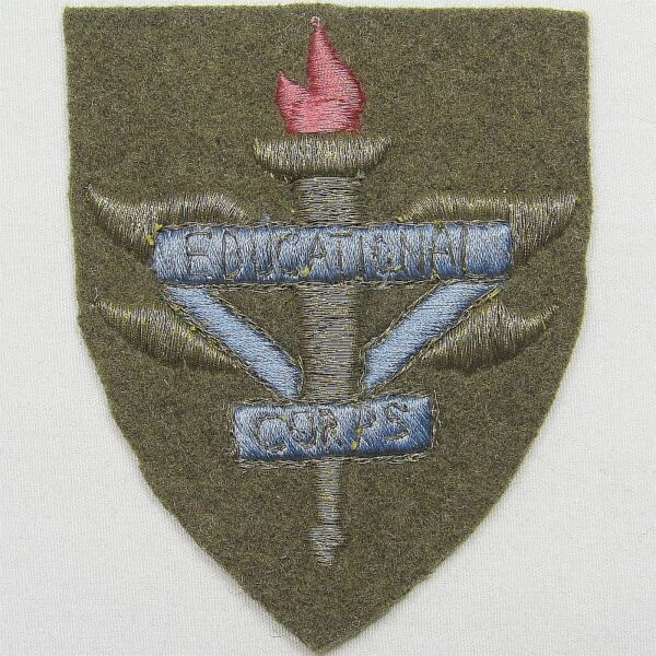 WWI Educational Corps Patch