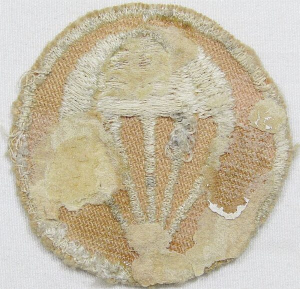 WWII Airborne QMC Paratrooper Cap Patch - Image 2