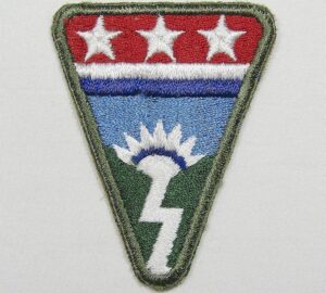 WWII OD Border Ledo Road Patch
