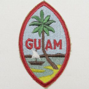 WWII Guam Command Patch