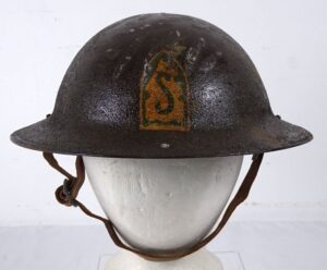 U.S WWI Original Doughboy M1917 Helmet Accessoires Hoeden & petten Helmen Militaire helmen Relic 23rd US Infantry Battle Belleau Wood 1918 