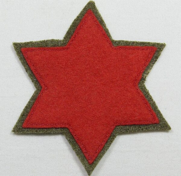 WWI 6th Infantry Division Patch