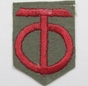 Interwar 90th Infantry Division Patch