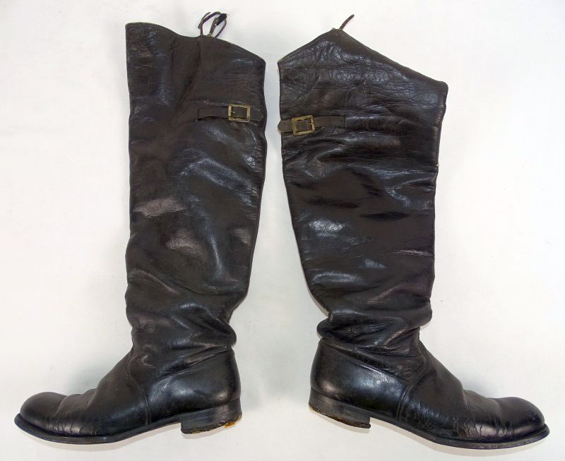 Japanese Special Naval Landing Force Officer’s Boots – Griffin Militaria