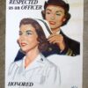Post WWII U.S. Navy Nursing Recruiting Poster