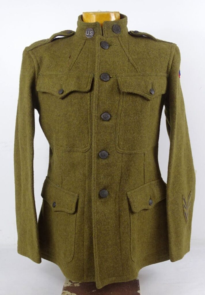 WWI Army Air Service Enlisted Ranks Tunic – Griffin Militaria