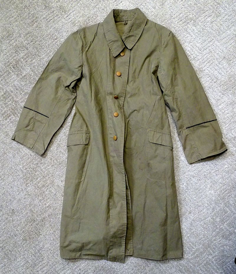 1944 Dated Japanese Army Officer Raincoat – Griffin Militaria
