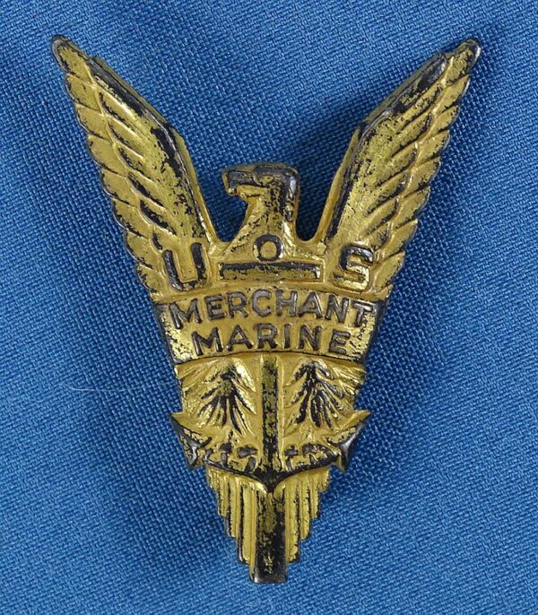 Sterling Merchant Marine Pin by A.E. Company