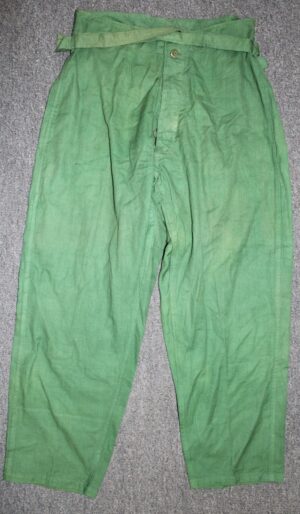 Unused WWII Japanese Military Cotton Underwear with Price Tag – Griffin  Militaria