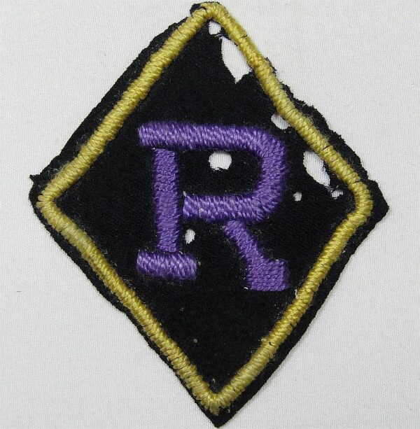 WWI Railhead Regulating Station Patch