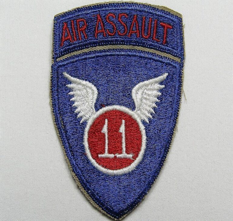 Post WWII 11th Airborne Division Air Assault Patch – Griffin Militaria