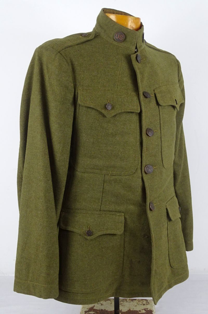 WWI U.S. Army 7th Division Infantry Tunic – Griffin Militaria
