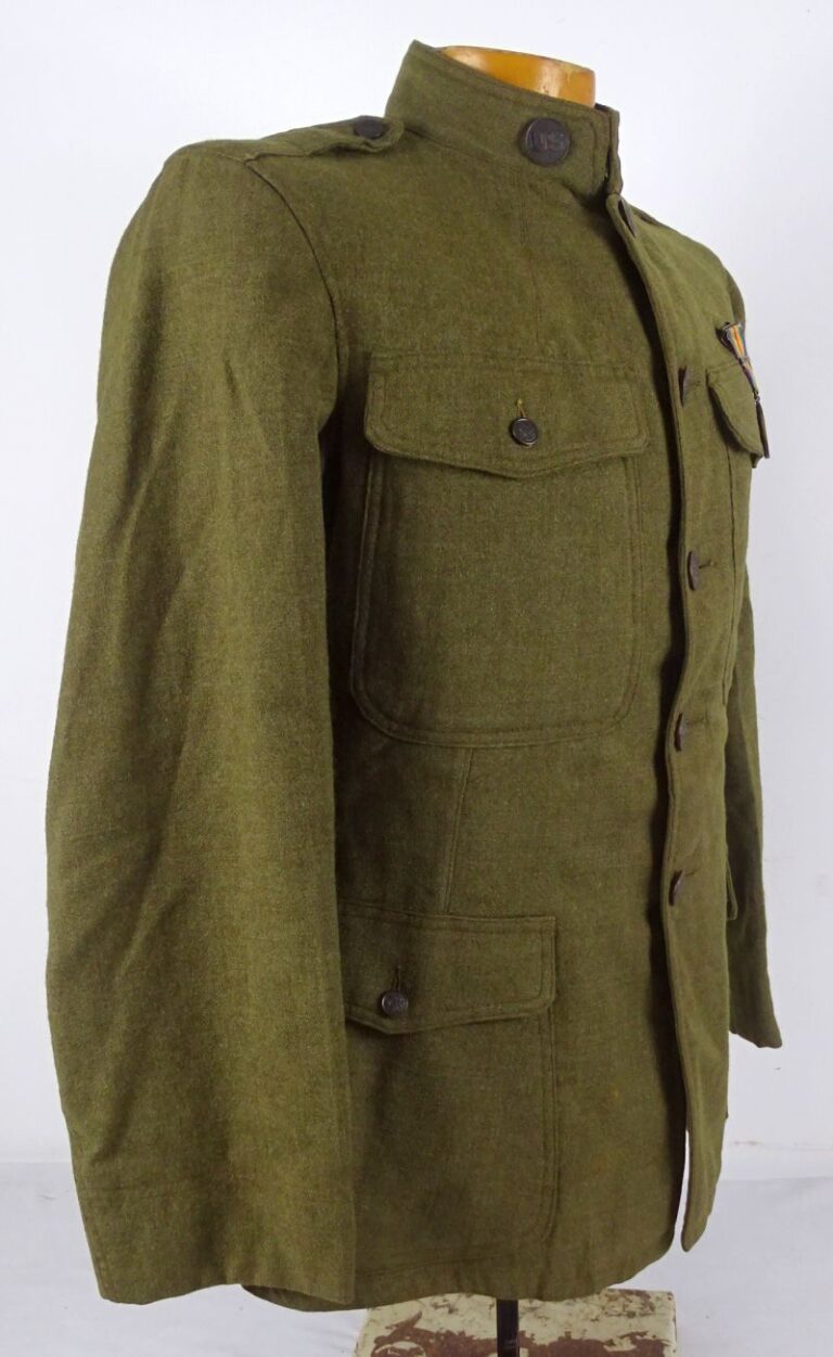 WWI First Army Ordnance Corps Tunic with Victory Medal – Griffin Militaria