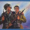WWII Italian Bersaglieri Propaganda Postcard
