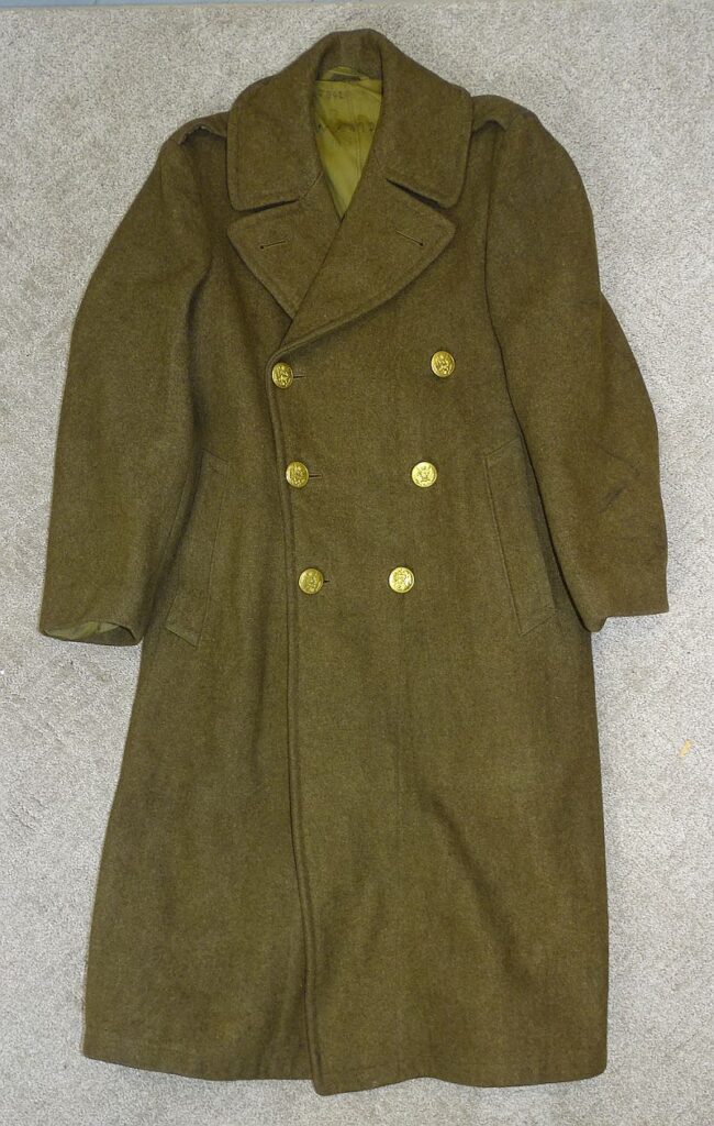 WWII U.S. Army EM/NCO Wool Overcoat – Griffin Militaria