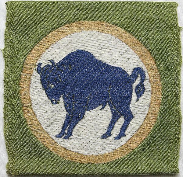 WWI 92nd Division Headquarters Liberty Loan Patch