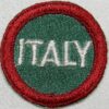 WWII Italy Cap Patch