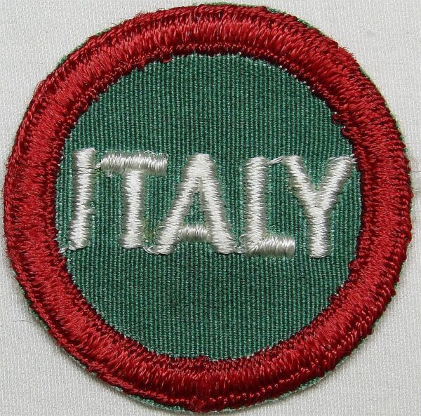 WWII Italy Cap Patch
