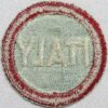 WWII Italy Cap Patch - Image 2