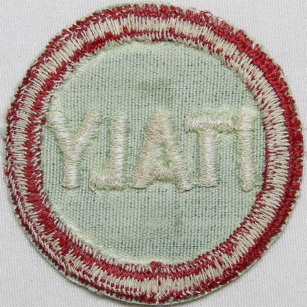 WWII Italy Cap Patch - Image 2