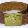 WWI Imperial German EM/NCO Belt with Decorative Stitching