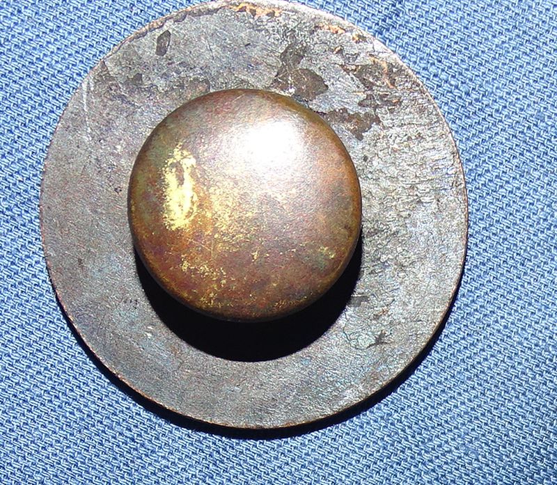 WWI Pennsylvania Collar Disk – Griffin Militaria