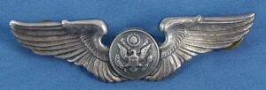 Sterling Clutch Back WWII 3 Inch Air Crew Wing by A. E. Company