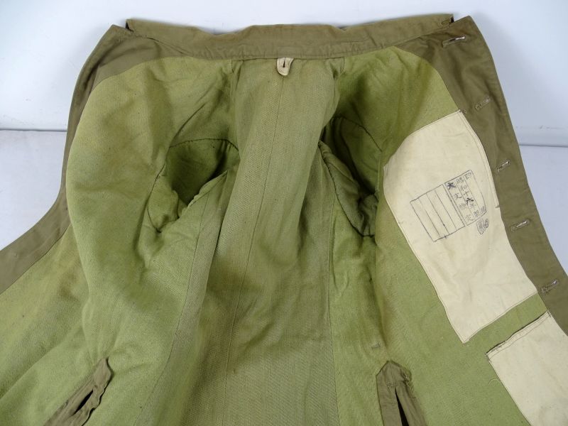 1944 Dated Lined Japanese Army EM/NCO Cotton Tunic – Griffin Militaria