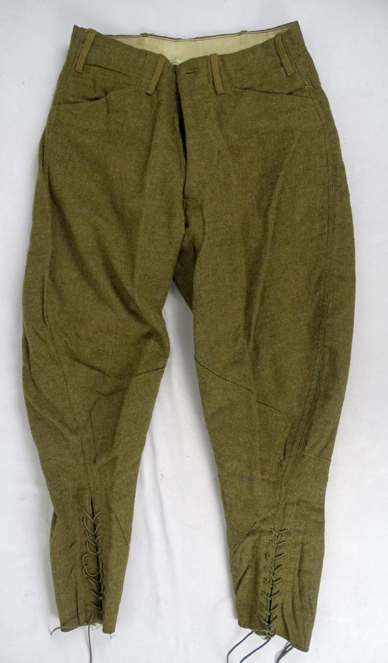 WWI U.S. Army I Corps Infantry Private Tunic and Breeches Uniform ...