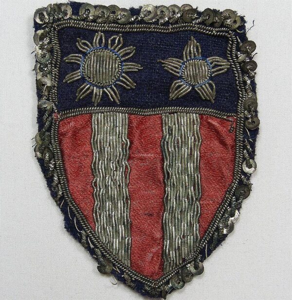 WWII China Burma India Theater Bullion Patch